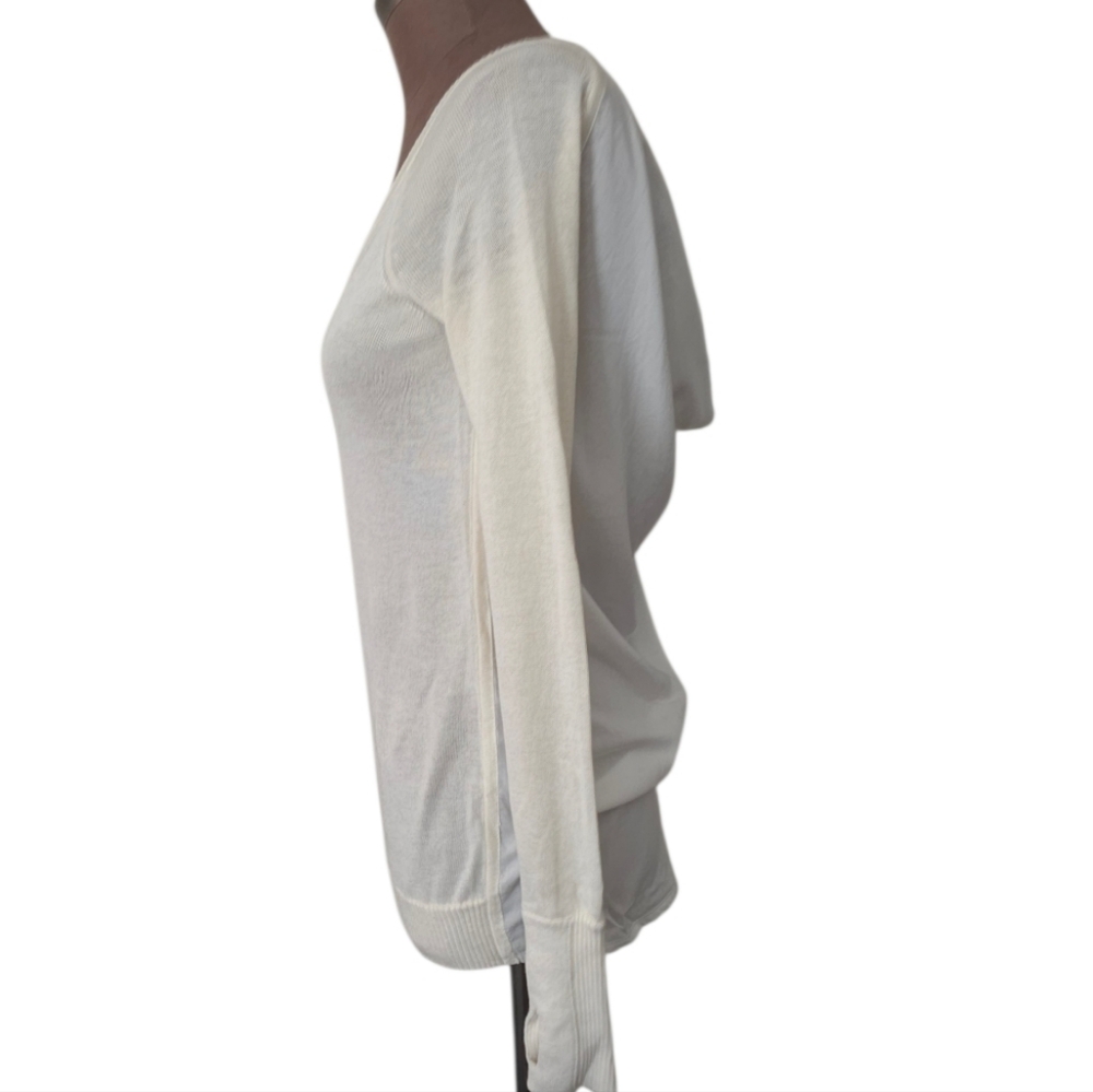 Lululemon Unity PulloverHeathered White /Ivory 4-6 - image 9